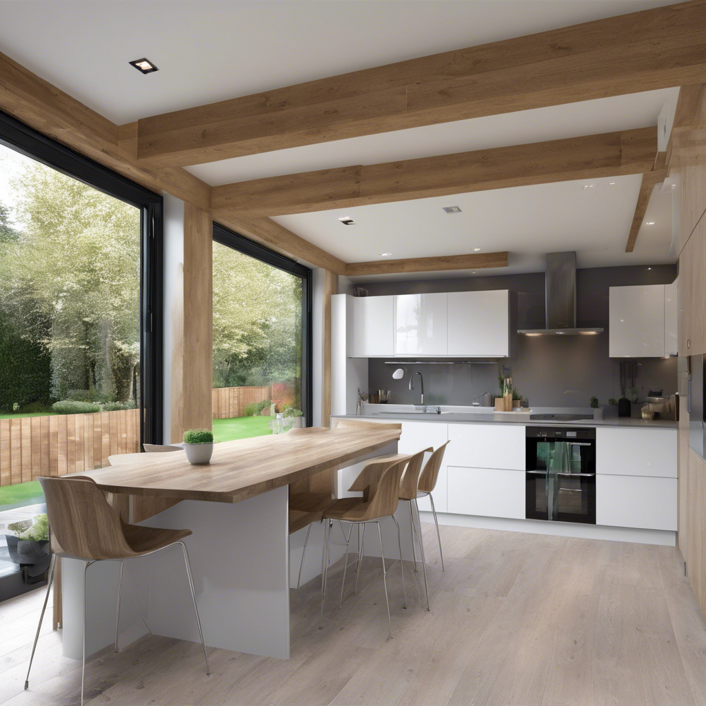 Luxury garage conversion into home studio and gym by premium builders in Amersham Buckinghamshire